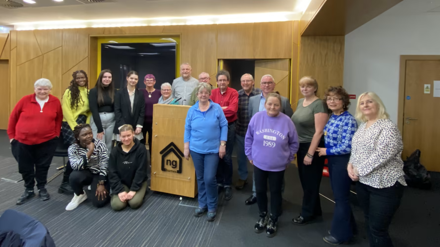 ng homes hosts University College Cork visit to Possilpark Scottish